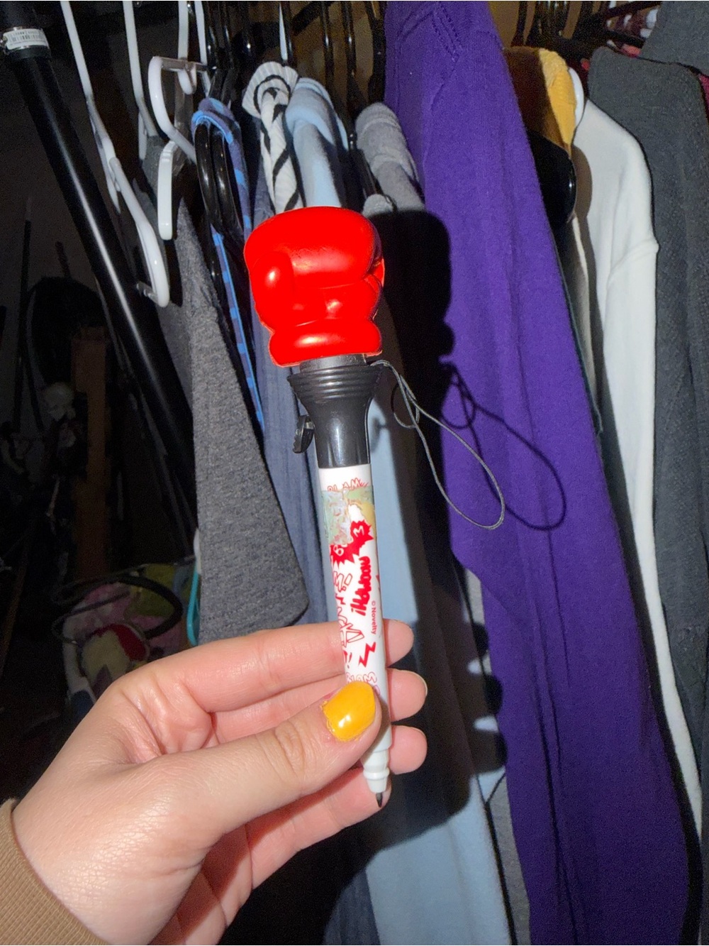 red punch boxing pen #kidcore #boxing doesn’t work